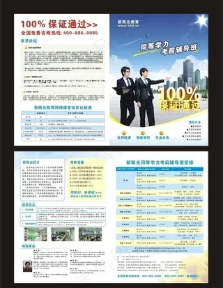 培训彩页图片