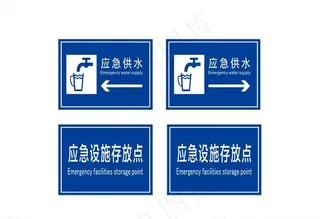 应急指示牌图片