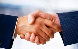 商务合作握手高清图片