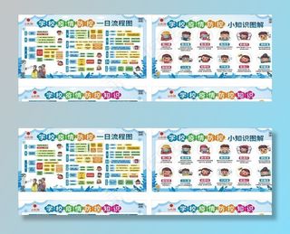 幼儿园疫情宣传栏图片