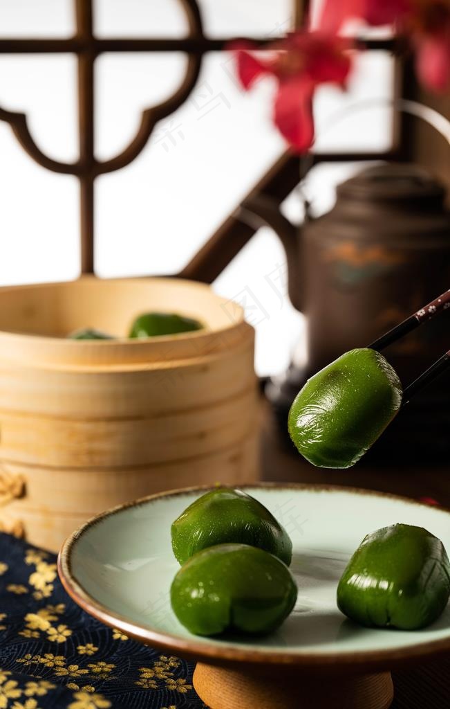 青团图片