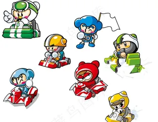 跑跑卡丁车图片