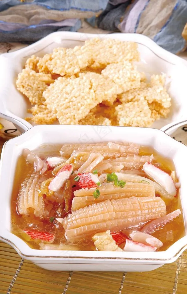 锅巴三鲜图片