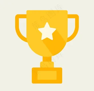 矢量奖杯图片