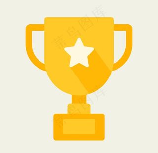 矢量奖杯图片