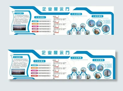 企业形象墙图片