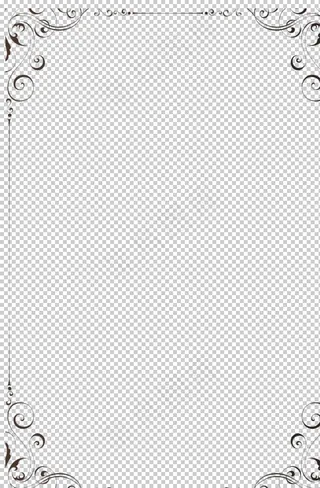 创意洋式花纹边框免抠元素图片