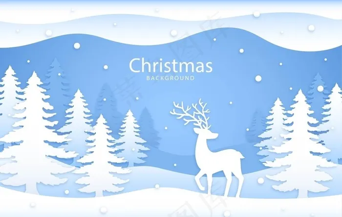 圣诞节素材图片ai矢量模版下载