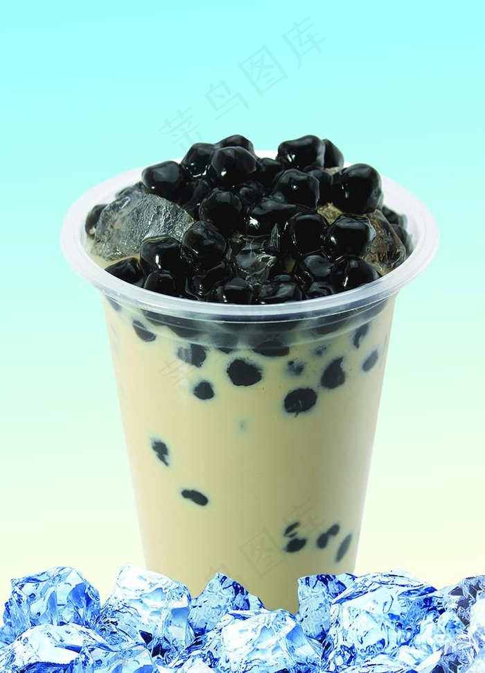珍珠奶茶冷饮图片psd模版下载