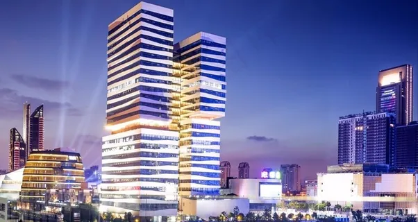 城市高楼大厦科幻图片素材壁纸