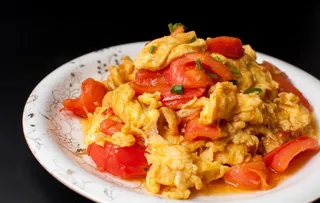 西红柿炒鸡蛋图片