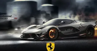 跑车法拉利图片