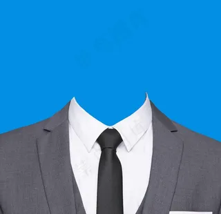 领带证件照图片