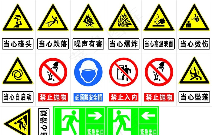 化工厂警示牌图片
