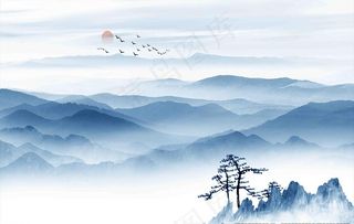 水墨山水画图片