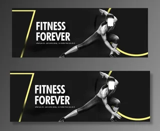 健身宣传海报图片