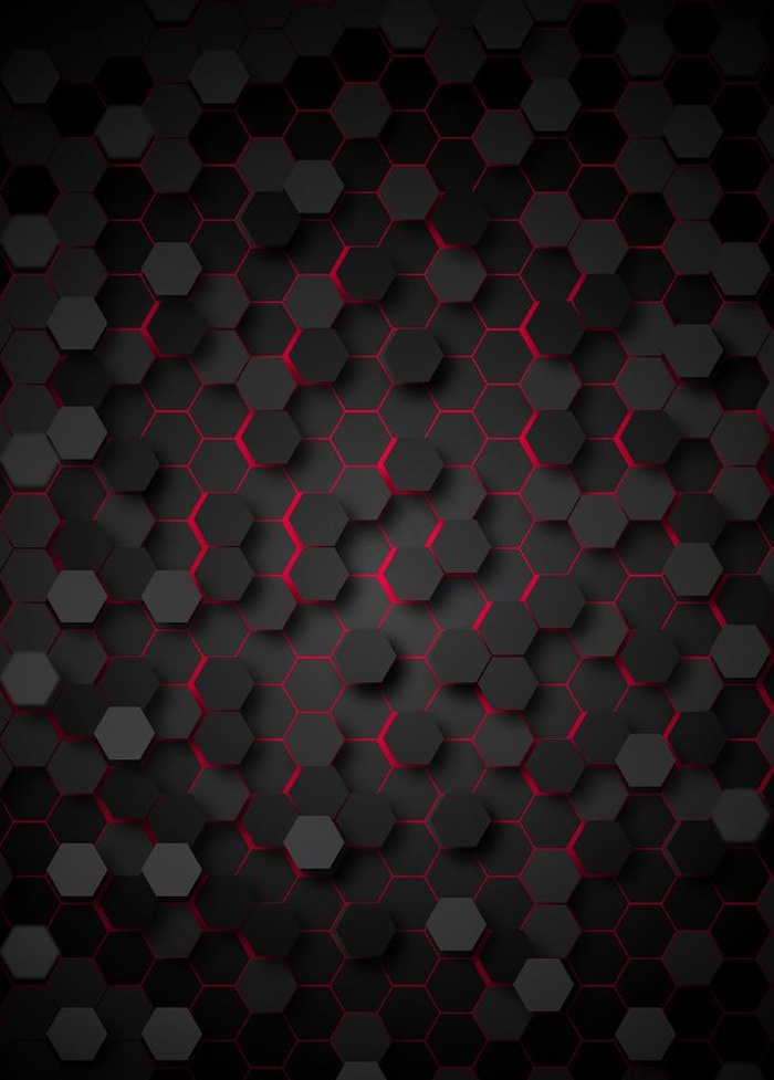 科技感高端蜂洞矢量背景图片