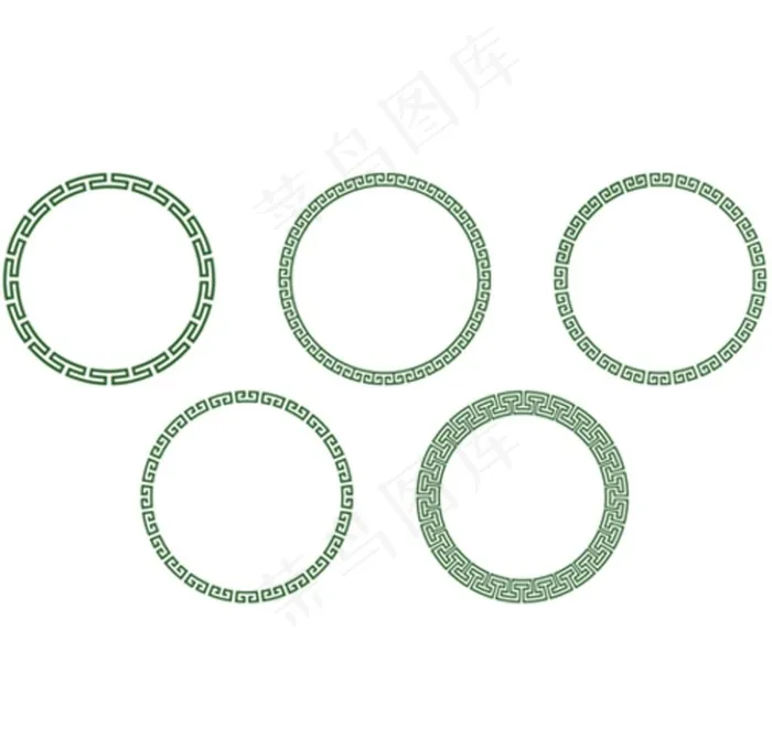 中式花边图片cdr矢量模版下载