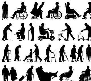 关爱老年人图片