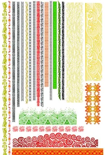 各种花纹花边图片
