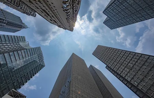 大城市建筑风景摄影图片