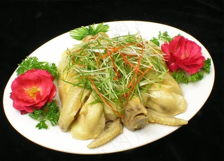 葱油鸡图片 葱油鸡图片