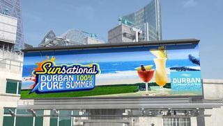 横幅海报样机图片