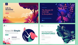 秋天的枝叶插画图片