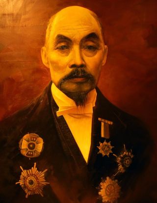 张謇画像图片
