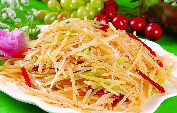 酸辣土豆丝图片
