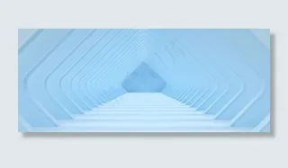 蓝色C4D背景图片