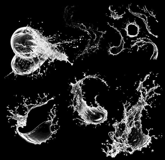 水花组合图片