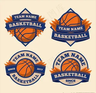 篮球比赛培训运动LOGO标志图片