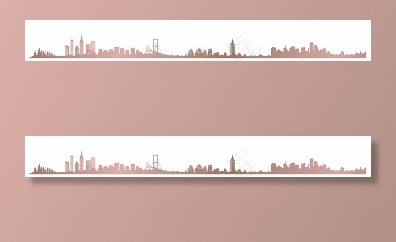 合肥城市剪影图片