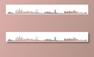 合肥城市剪影图片