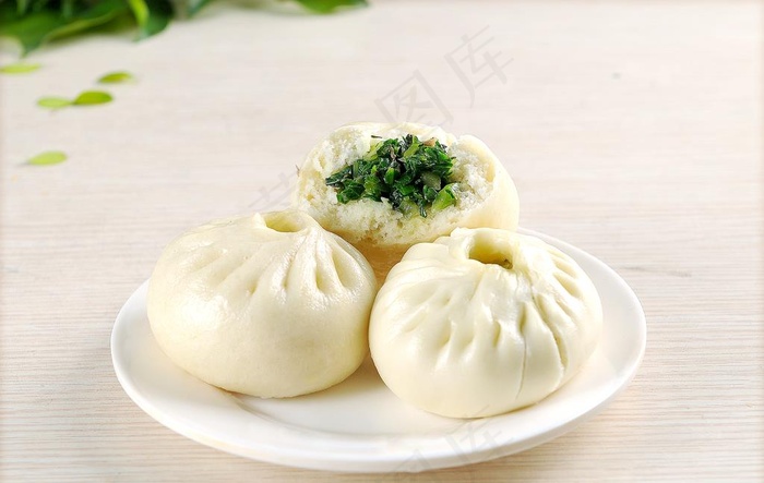 素包子图片
