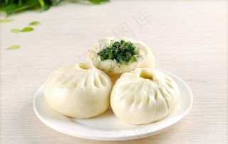 素包子图片