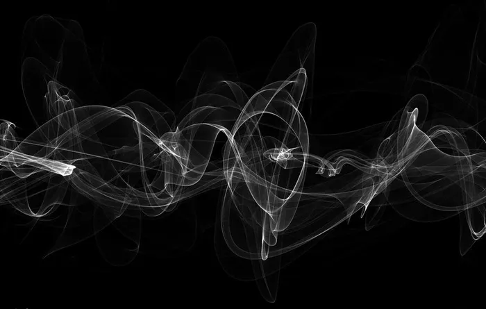 烟雾火焰几何线条图片