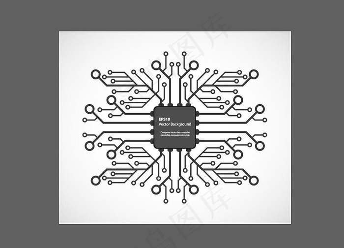 电路板图片eps,ai矢量模版下载
