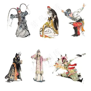京剧人物图片