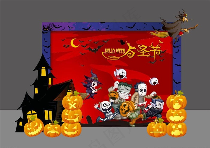 万圣节背景图片