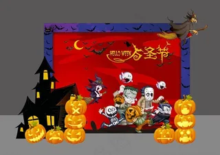 万圣节背景图片