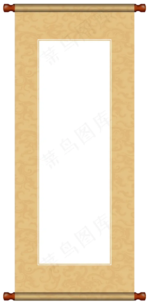 古典书画卷轴中堂图片