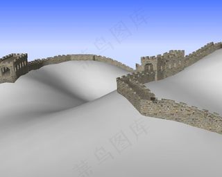 长城3D模型图片
