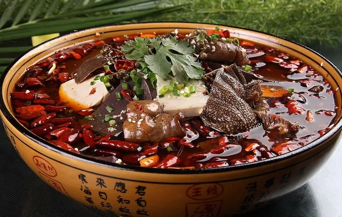 麻辣毛血旺图片