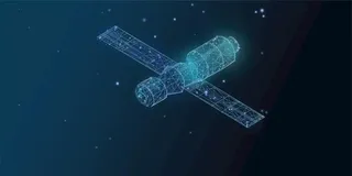 科技粒子背景图片