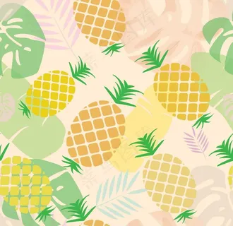 植物无缝印花图案图片