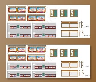 贴墙宣传栏图片