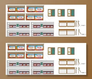 贴墙宣传栏图片