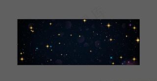 黑色星星背景图片